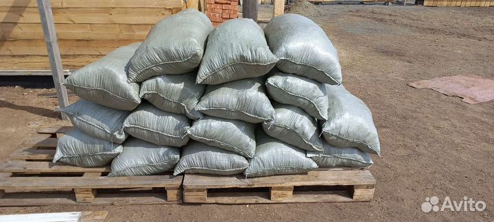 Торф в мешках