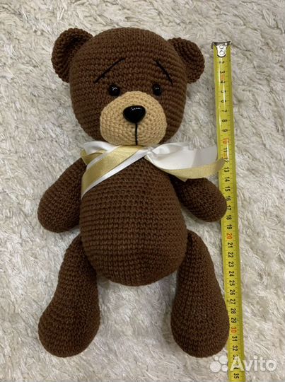 Вязаная игрушка - Мишка