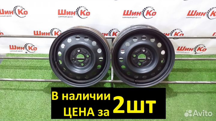 1070) Диск ориг штамп R15 lifan 4х100 2шт