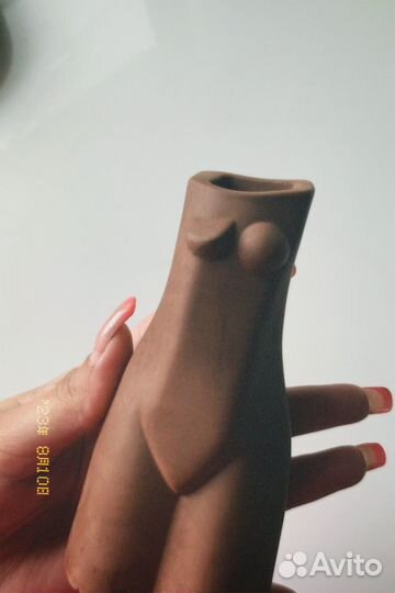 Ваза из гипса