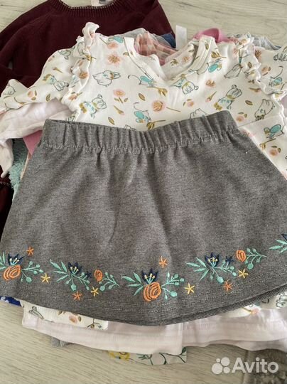 Вещи пакетом для девочки 80-86