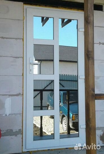 Входные двери пластиковые