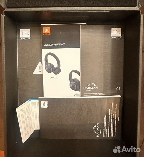 Наушники JBL Live 400 bt