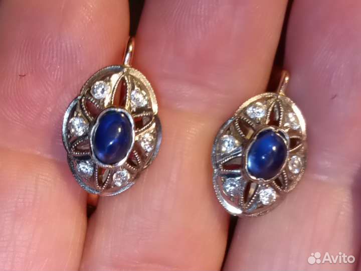 Золотые серьги