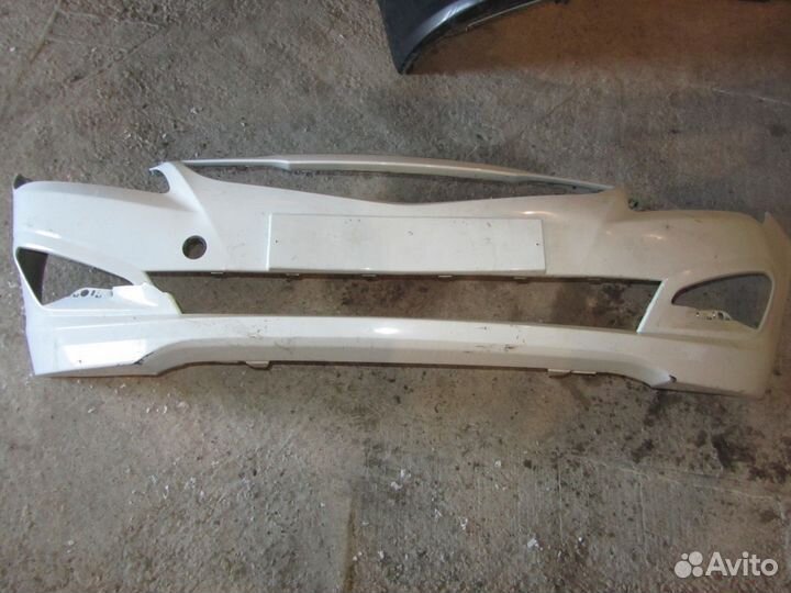 Бампер передний Hyundai Solaris рестайл