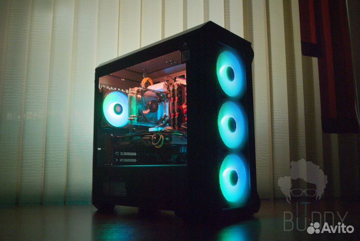 Игровой пк Intel Core i3\3050\16 gb озу