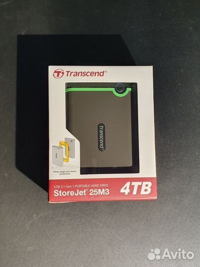 Внешний жесткий диск Transcend StoreJet 25M3S 4TB