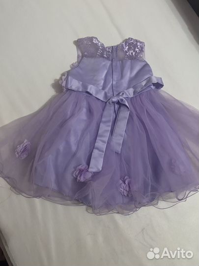 Нарядное платье для девочки 80