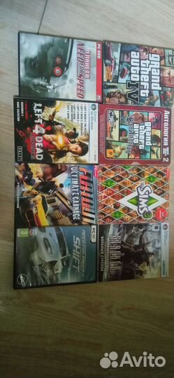 Компьютерные игры диски для пк