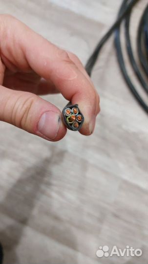 Кабель ввгнг 5х6мм, 20м