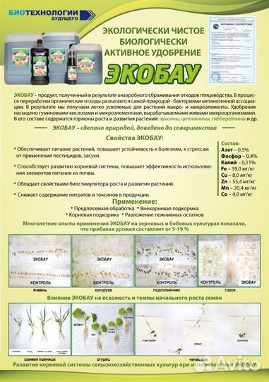 Удобрение экобау
