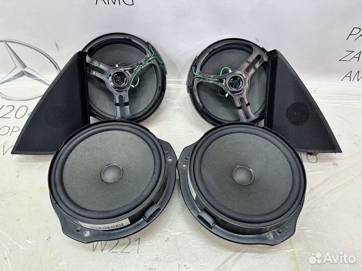 Динамики на Mercedes W204