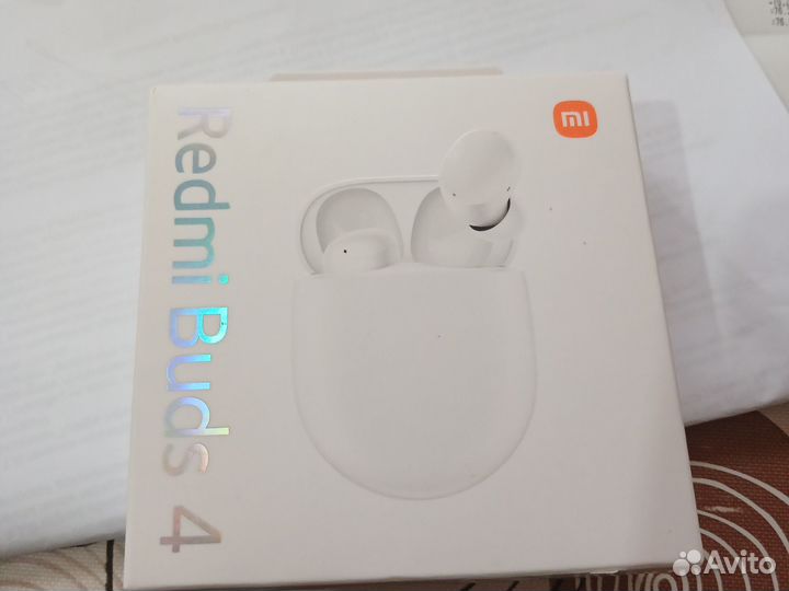Беспроводные наушники xiaomi redmi buds 4