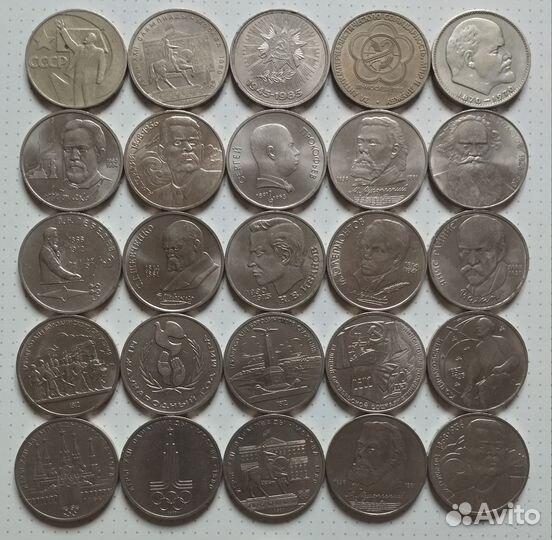 Юбилейные рубли СССР
