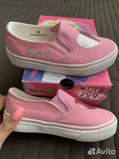 Слипоны 26 размер
