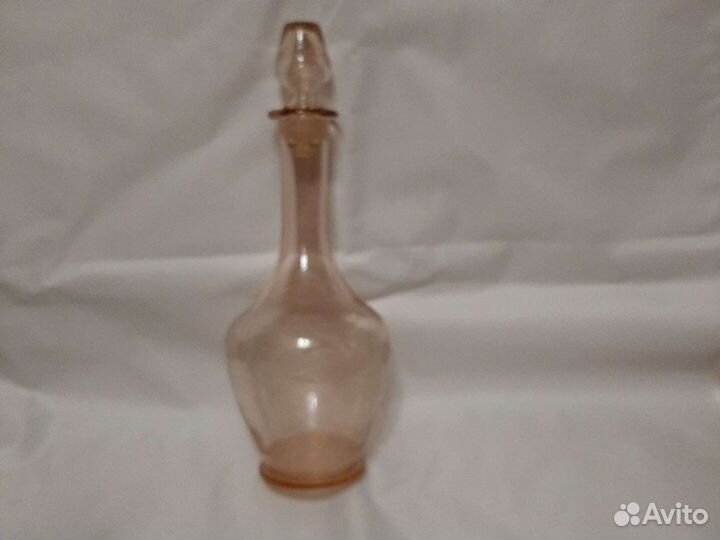 Бокал,фужер,графин цветное стекло