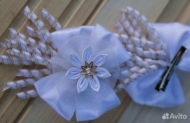 Банты на 1 сентября ручной работы