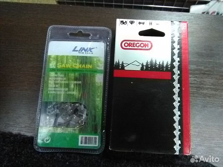 Цепи для бензопил марки: Oregon, Stihl, Link