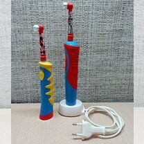 2 две зубные, электрические щётки Oral-B