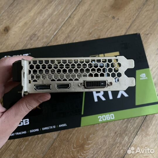 Видеокарта rtx 2060 6gb stormX