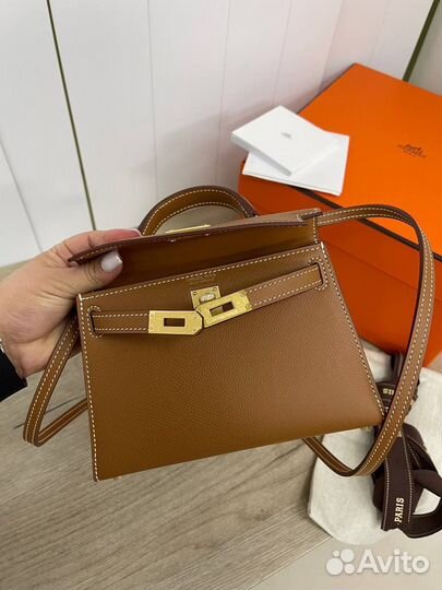 Сумка hermes kelly mini Epsom