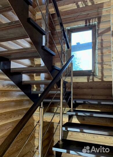 Лестницы прямые под ключ