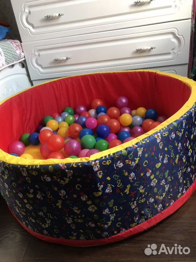 Мягкий бассейн с шариками