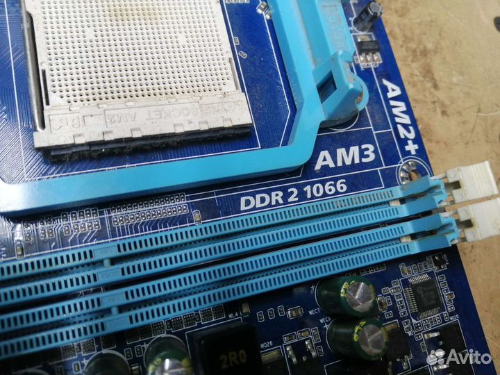 Материнская плата AM2+ GA-M68M-S2P рабочая