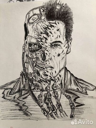 Портрет по фото на заказ, Аэрография