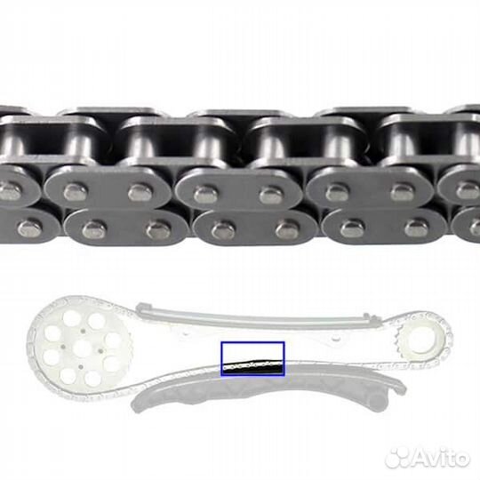 Комплект цепи грм opel/fiat/suzuki/lancia 1.3D 00