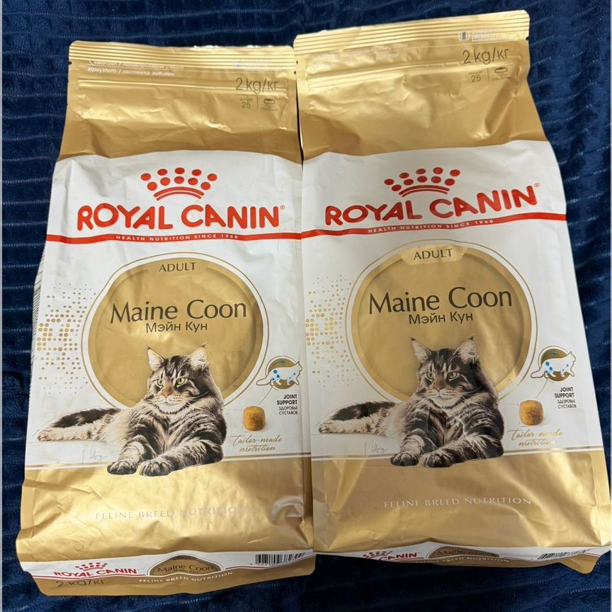 Корм для кошек royal canin maine coon 2 кг