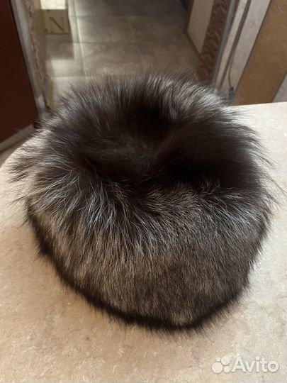 Шапка из чернобурки