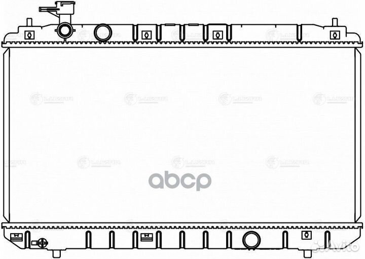 Радиатор охл. для а/м Lifan X60 (11) 1.8i M/A