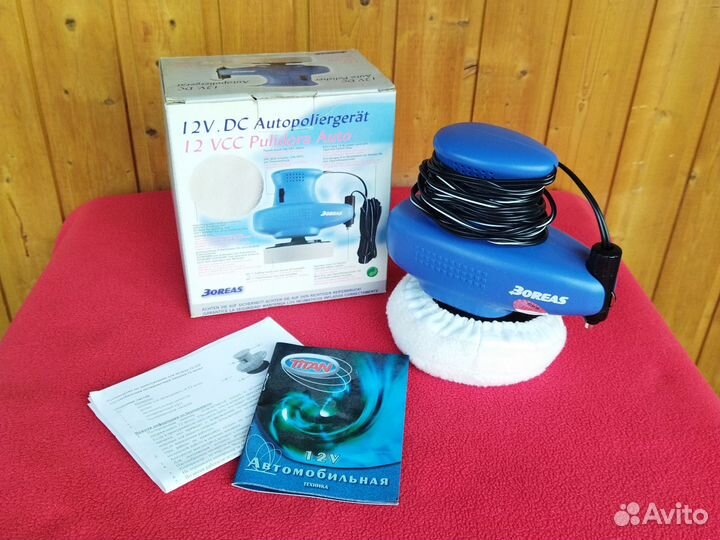 Полировальная машина Titan 12-233 12v авто