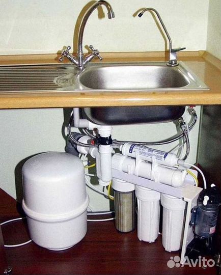 Система очистки воды из скважины и колодца