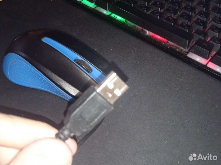 Мышь компьютерная Оклик