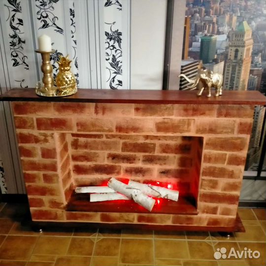 Камин декоративный