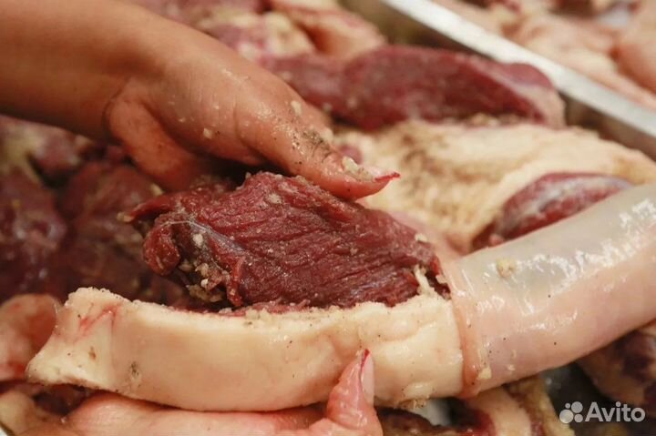 Конская колбаса казы