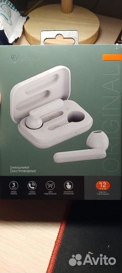 Беспроводные наушники BY original
