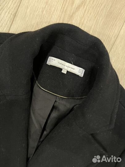 Пальто zara шерсть S