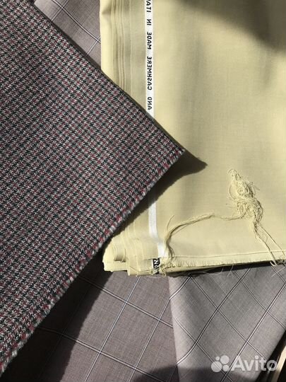 Итальянские ткани / отрезы шерсти