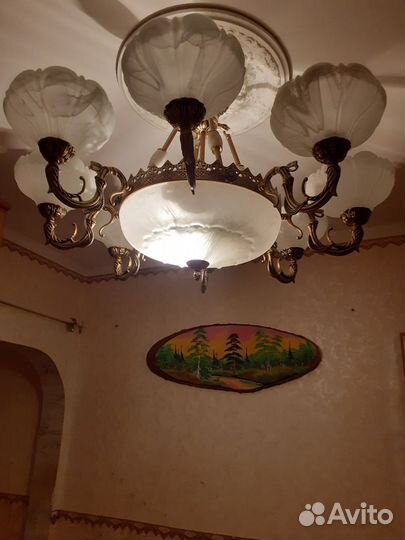 Люстра старинная