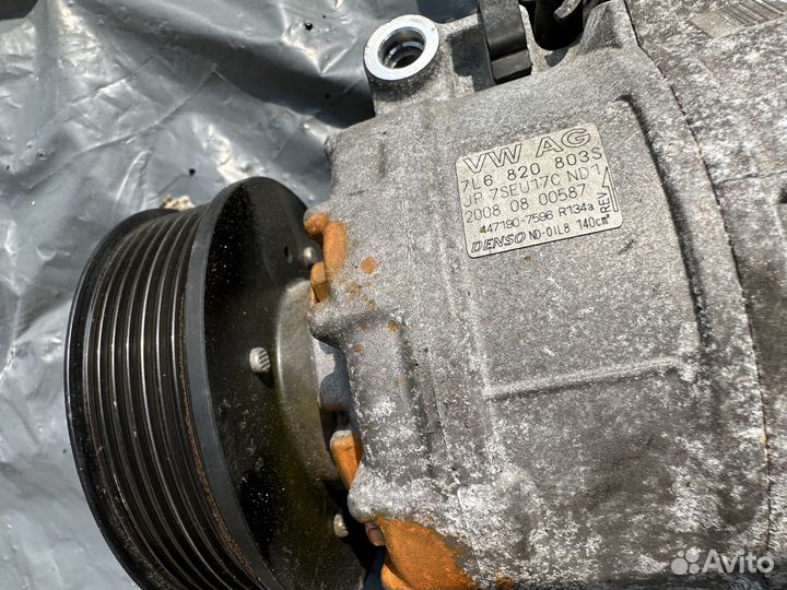 Компрессор кондиционера Volkswagen Touareg 3.6 BHK