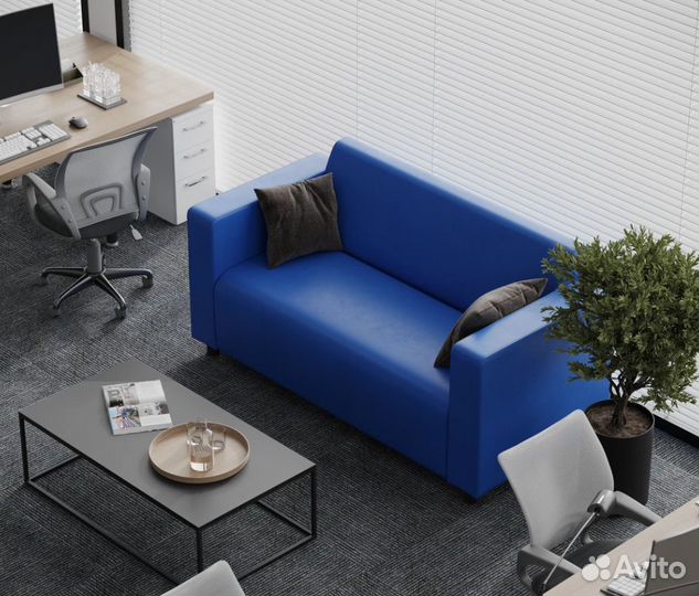 Диван с подлокотниками