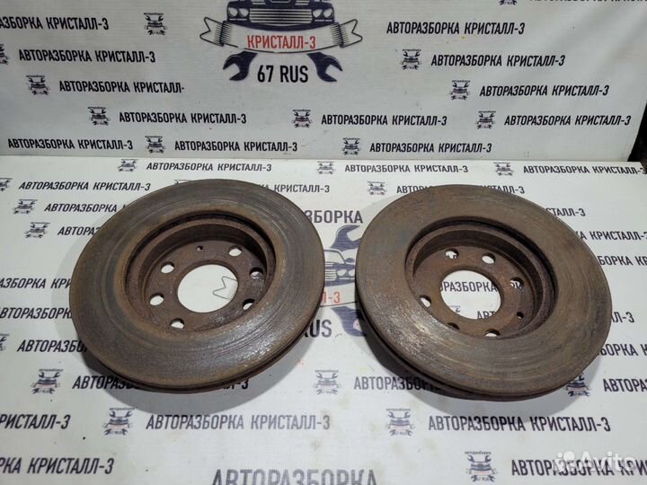 Тормозные диски (2шт.) daewoo nexia / lanos