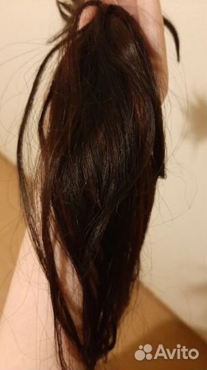 Волосы для наращивания 60 см бу