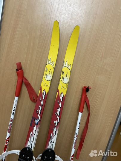 Беговые лыжи детские 130 8-10 лет