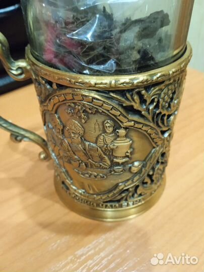 Подстаканник мельхиоровые
