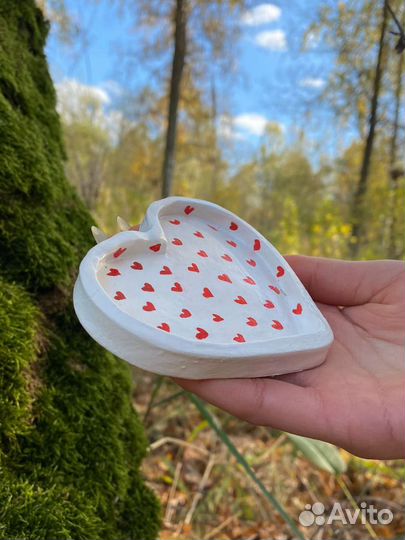 Тарелочки из глины