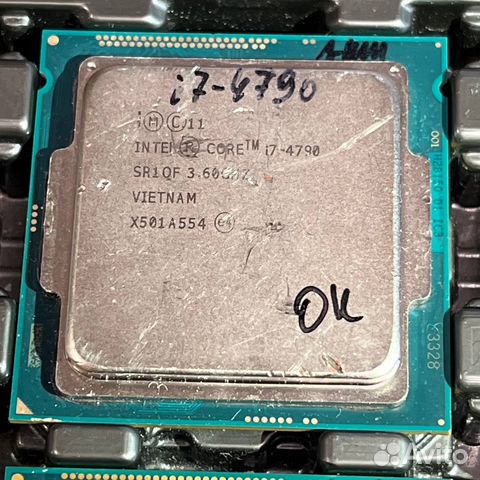 Процессор Intel Core i7 4790 LGA1150 4 ядра/8 пт купить в Санкт ...
